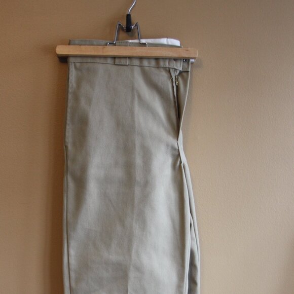 Dickies Men's Original 874 Work Pant, Khaki, 34W x 32L - Picture 2 of 3